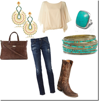 The Road to Bliss: Grab your boots, your jeans and your turquoise….