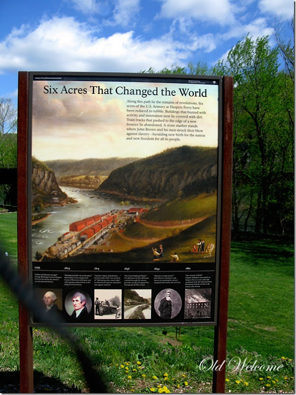 harpers ferry wv historical marker old welcome