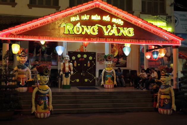 Golden Dragon Water Puppet Theatre at Ho Chi Minh City, Vietnam