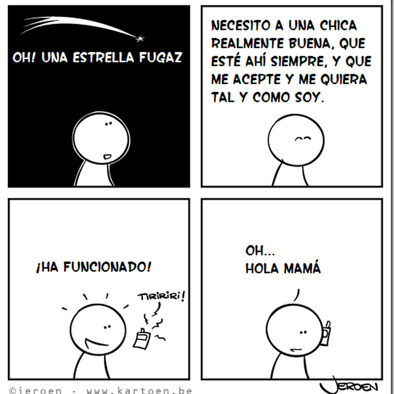 humor gráfico: alguien que me quiera como soy