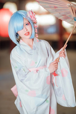 Coser@晕崽Zz 和服蕾姆