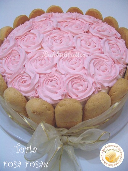 Torta rosa rosae