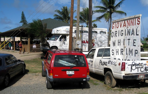 Giovanni's Shrimp Truck on the Oahu North Shore