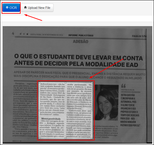 OCR Online - serviços gratuitos para extrair textos de arquivos digitalizados - Visual Dicas