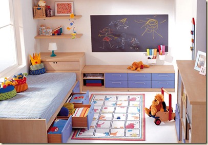 Prácticos Muebles para Dormitorios de Niños ~ Decoración de Interiores