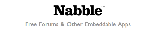 Nabble   Free forum   other embeddable apps