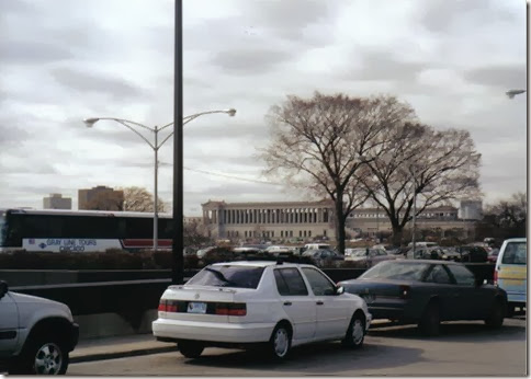 Soldier Field in Chicago, Illinois in February 2000