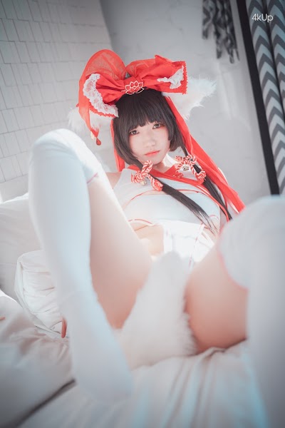 DJAWA Photo – Mimmi (밈미) Kitsune Miko (A ver)
