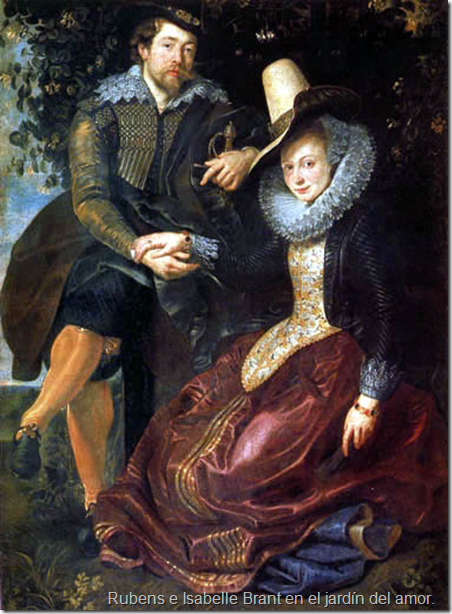 Rubens e Isabelle Brant en el jardín del amor.