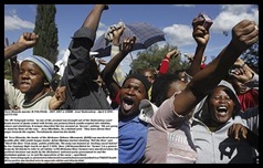 Kill Boer protesters supporting allgd murderers of EugeneTerreBlanche ventersdorp