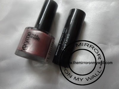 Oriflame Very Me Nail Paint and Pure Colour Lipstick