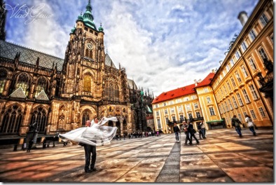 Фотографии со свадьбы в Праге