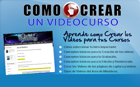 COMO CREAR UN VIDEO CURSO
