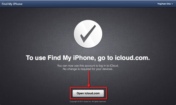 Icloud findphone 3