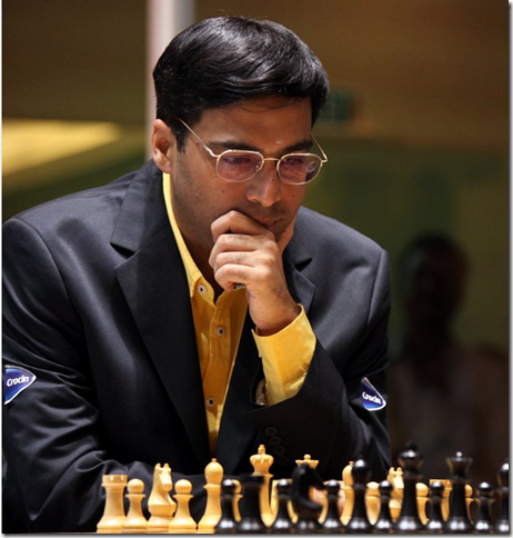 Vishy Anand, the defending World Chess Champion