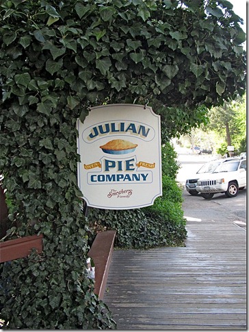 Julian Pie Company pretty sign