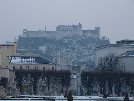 Obiective turistice Salzburg: citadela Hohensalzburg