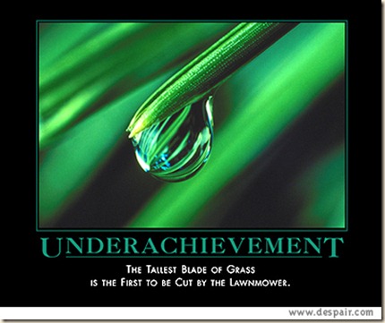 Underachievement