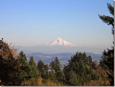 IMG_9227 View of Mount Hood from Council Crest Park in Portland, Oregon on October 23, 2007