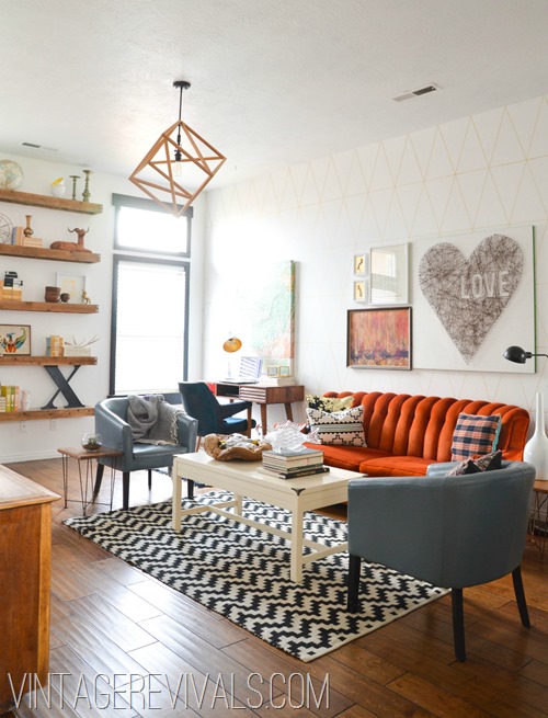 Living Room Makeover Ideas @ Vintage Revivals