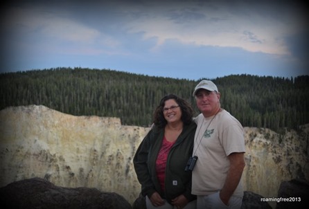 at the Grand Canyon of the Yellowstone