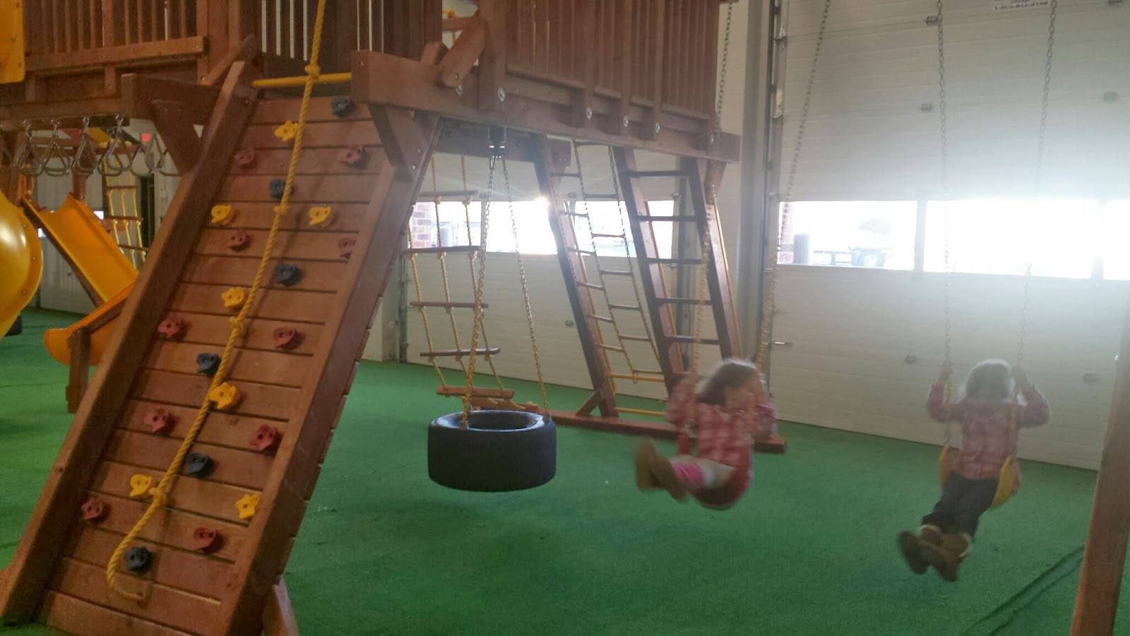 The Thrifty Italian Mama Rainbow Swing Set Superstore