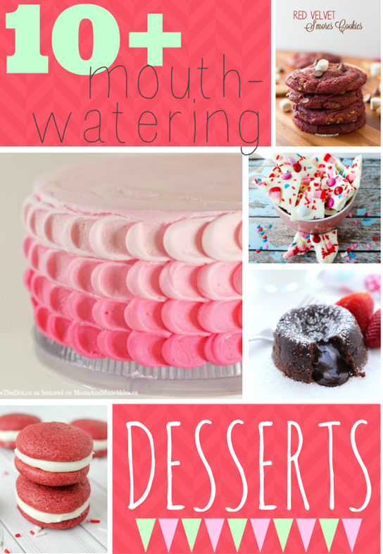 Over 10 Mouthwatering Desserts at GingerSnapCrafts.com #linkparty #features #gingersnapcrafts #desserts #recipes