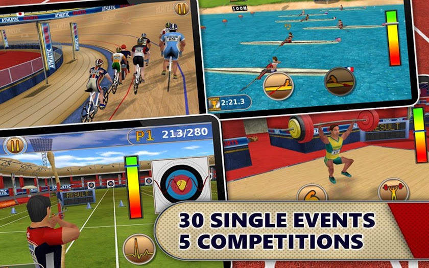 Athletics: Summer Sports Free Screen 2