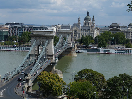 Obiective turistice Ungaria: Podul cu lanturi Budapesta