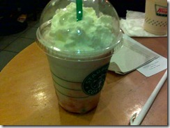 starbucks soy strawberry frappuccino, by 240baon