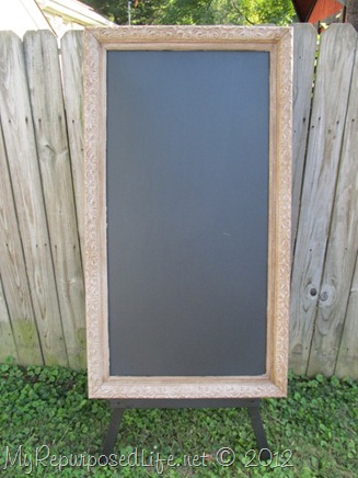 Chalkboard & Display Easel (2)