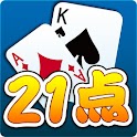 拇指21点 logo