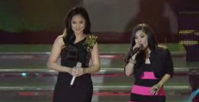 Sarah Geronimo and Sheryn Regis