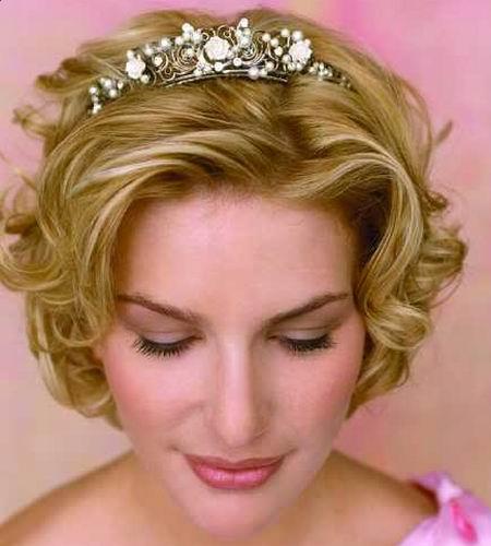 wedding hairstyle for short hair picture