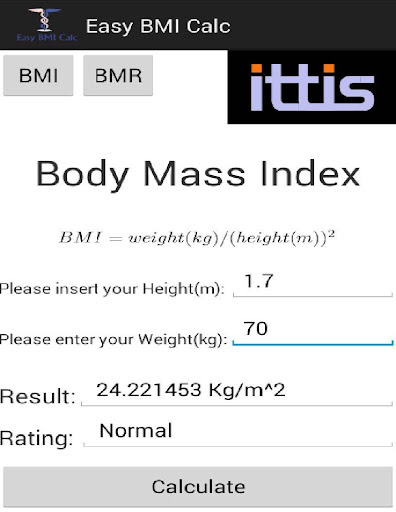 【免費健康App】Easy BMI Calc-APP點子