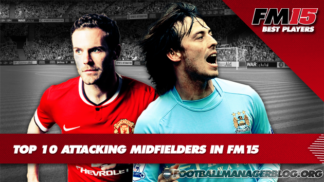 Top 10 Attacking Midfielders Centre in FM15