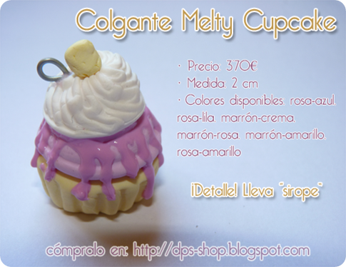 Enero Colgante Melty Cupcake