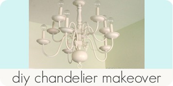 diy chandelier makeover