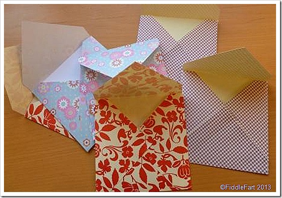 patterned envelopes