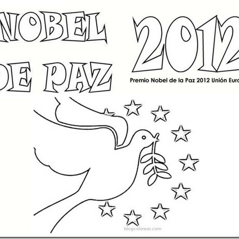 Colorear Premios Nobel de la paz