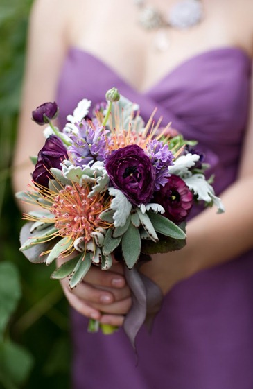 Levypurplemaidsbouquet pollen floral art