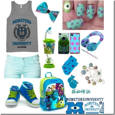 Monster University Inspired Mix and Match 05