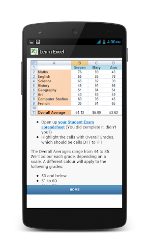 Learn Excel Free