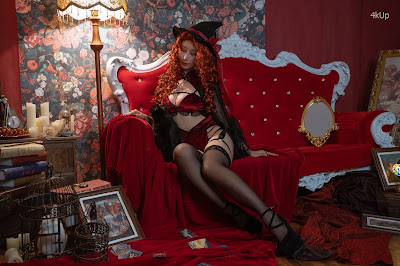 Coser@云溪溪 (Yunx1x1) Vol.035 奶桃 女巫和艳后