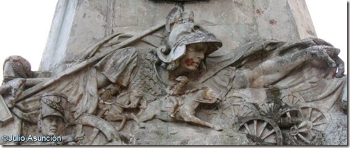 Huída de José Bonaparte - Monumento a la Batalla de Vitoria