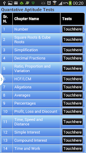 Aptitude And Reasoning Test - screenshot thumbnail