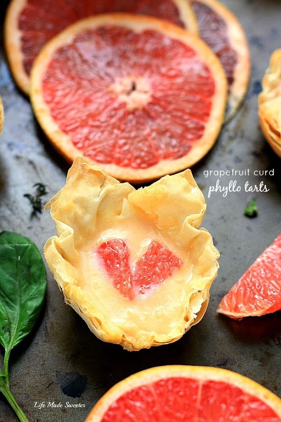Grapefruit Curd Phyllo Tarts by @LifeMadeSweeter.jpg