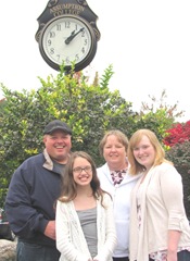 Assumption college weekend tommy lily me katie clock2. 9.29.12