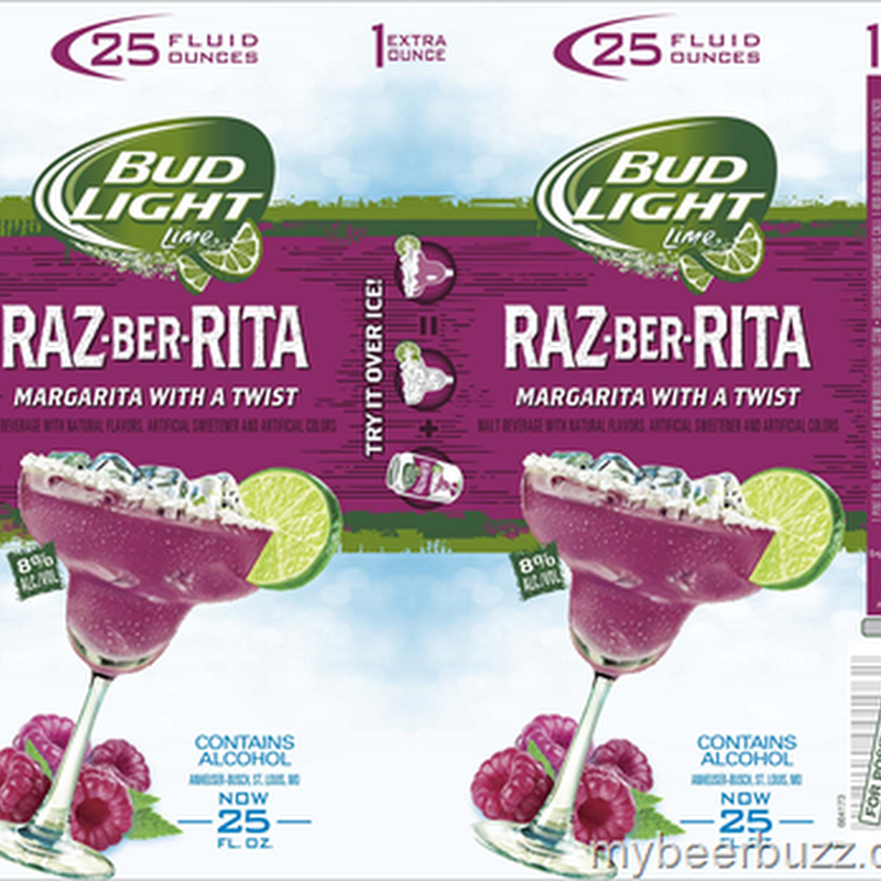 Bud Light Lime New Raz Ber Rita 25oz Cans