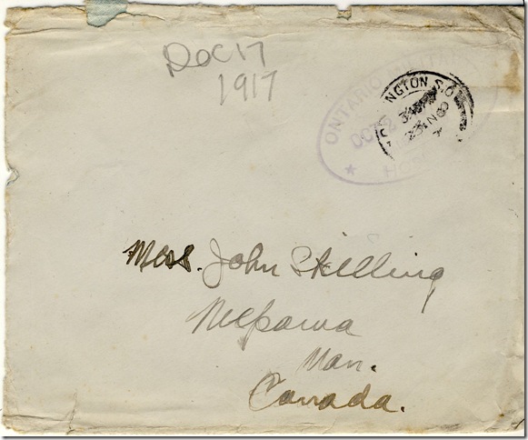 11 Nov 1917 frontenvelope